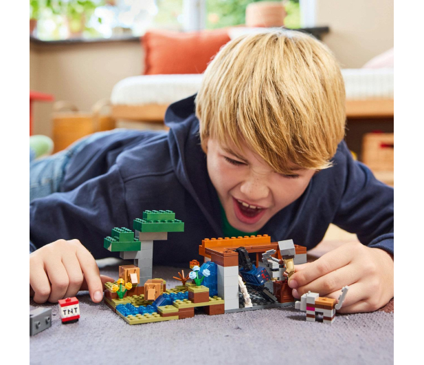 LEGO Minecraft 21269 Wyprawa do pancernikowej kopalni - 1284212 - zdjęcie 3